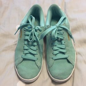 Puma suede sneakers